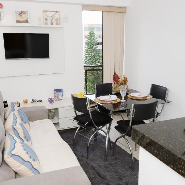 Aconchegante apartamento na 703 Norte, 3 minutos do Estádio Mané Garrincha e 5 minutos do Centro de Convenções Ulysses Guimarães