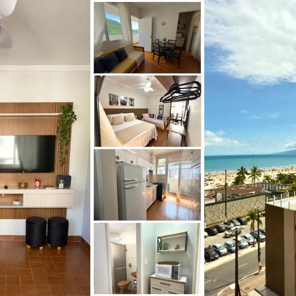 50m da PRAIA, cozinha completa, wi-fi e GARAGEM