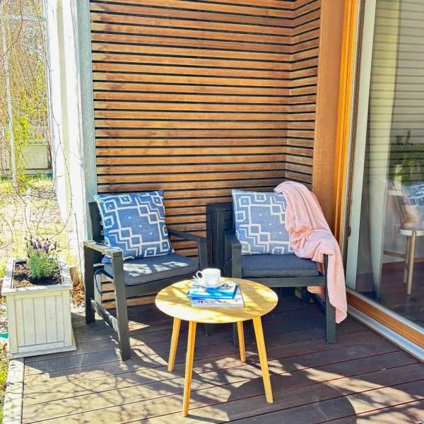 Nadmorski Dwór 14 - plaża 1km, parking, sauna, fitness, hotel i Gdańsk