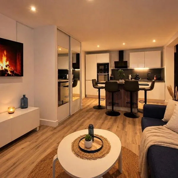 Escapade confortable et chic parking et vélo-box, Hotel in Montbéliard