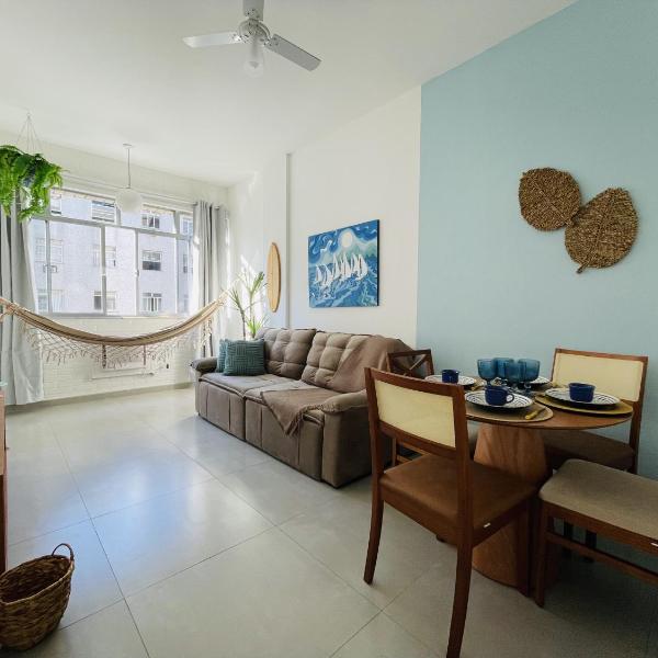 Copacabana Beach! Aconchegante Apartamento a poucos passos do Mar