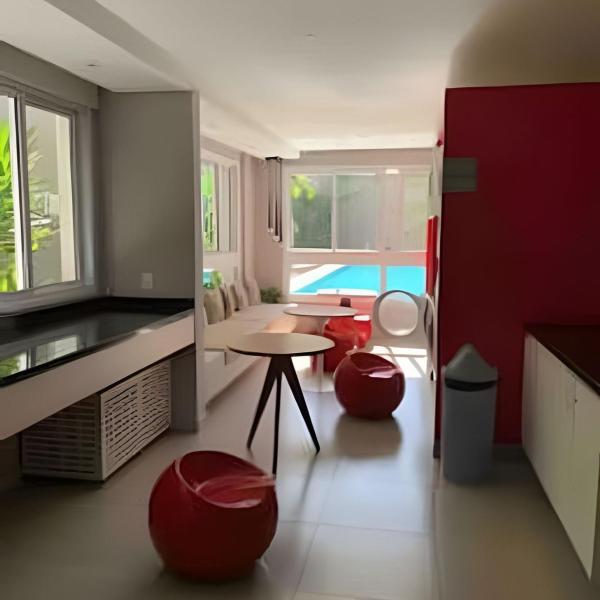 EL1407 Apt lindo ao lado do metro luz com piscina - Foto 4