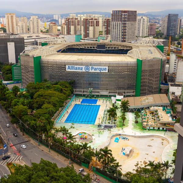 Easy Star - Condomínio completo com vista para o Allianz Parque