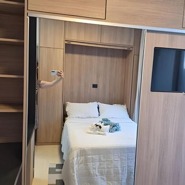 El1513 Apto luxo equipado ao lado metrô c/piscina - Foto 3
