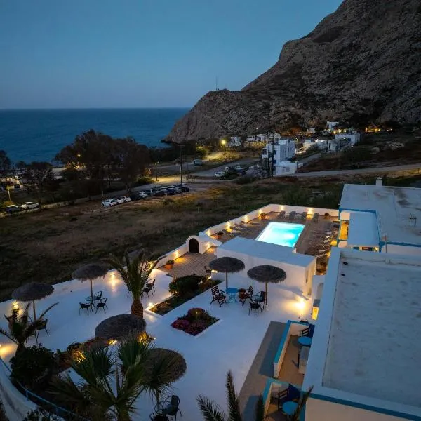 Ancient Thera Apartments, hotell i Kamari