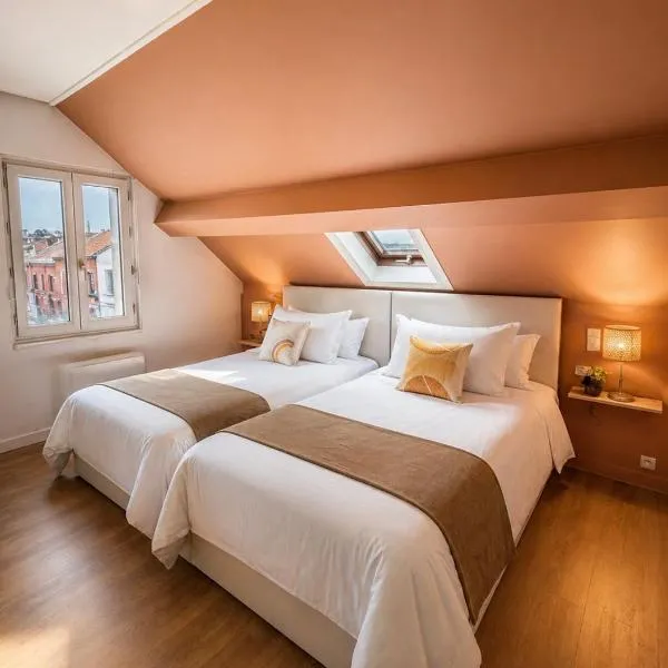 Spacieux T2 - 4 lits - proche centre, hotel a Saint-Quentin