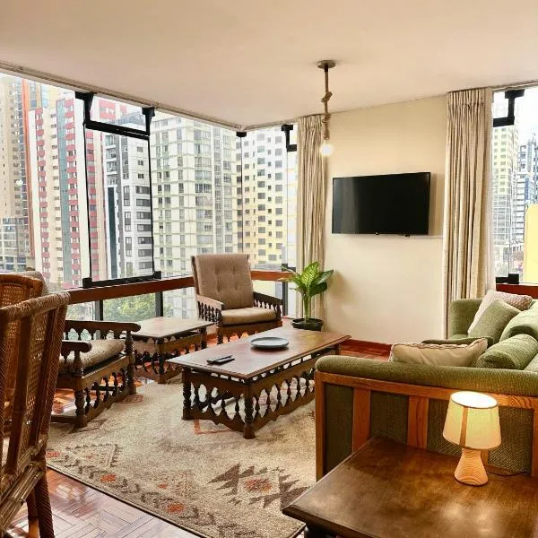 Departamento exclusivo con vista panorámica, hotel a La Paz