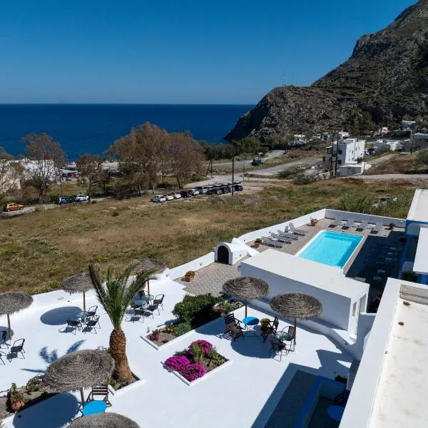 Ancient Thera Apartments, hotell i Kamari