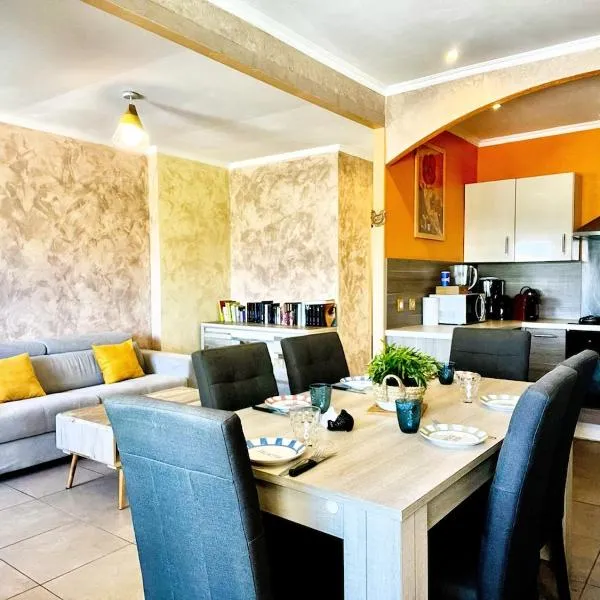 Le Chatodo T3 lumineux familial -clim- 500m plage, hotel sa Valras-Plage