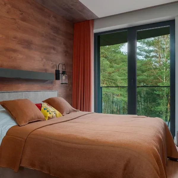 Męska Nora- Luksus, Las & Jezioro 42m, hotel a Olsztyn