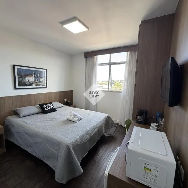 Flat no Itapoã Executive - Próximo à Lagoa da Pampulha by Stay Luvi 2, hotel i Belo Horizonte