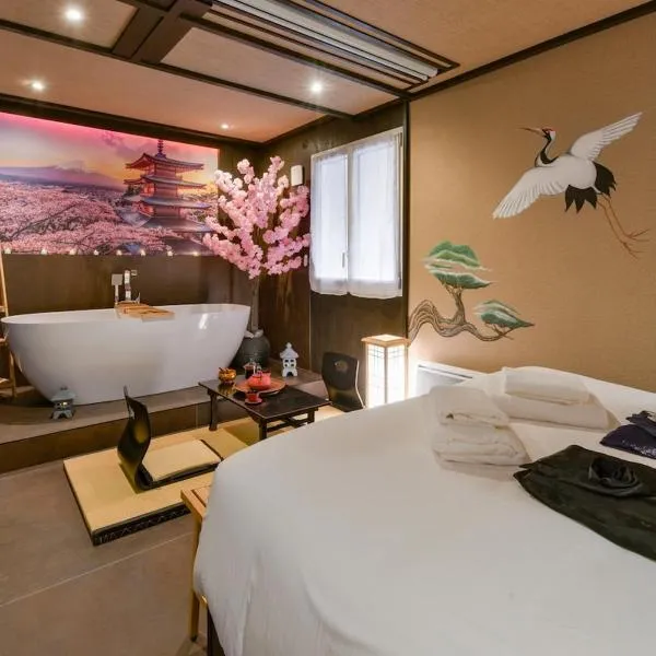 Suite Ryokan du Mont Fuji - Immersion japonaise, khách sạn ở Tarbes
