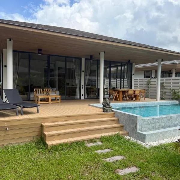 MoonLight Villa - 3BR Tropical Pool Retreat, hotel en Ko Pha Ngan