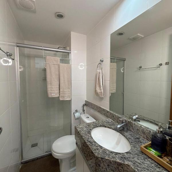 Studio Hotel S4,garagem,ar condicionado,piscina,200 M metrô - Foto 3