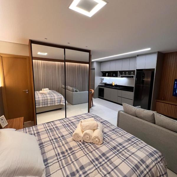 Studio moderno no Setor Bueno Localização premium
