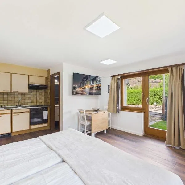 Cozy Studio with a Garden, hotel a Gamsen