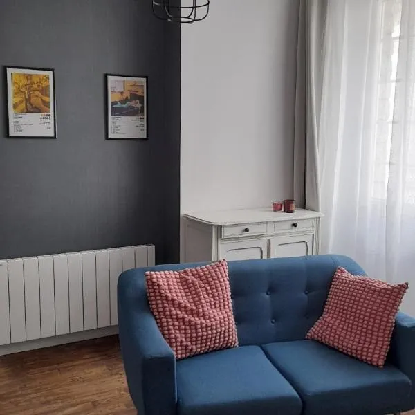 Appartement T2 Rennes Saint Hélier, viešbutis Rene