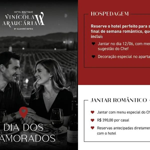 Hotel Boutique Vinícola Araucária by Slaviero Hotéis, Hotel in São José dos Pinhais