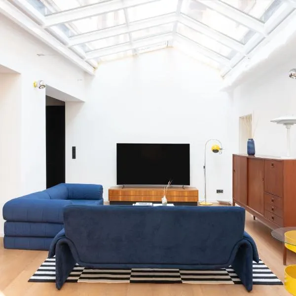 Ästhetische & Helle Design Apartments, Leipzig-Altlindenau, hotell i Leipzig