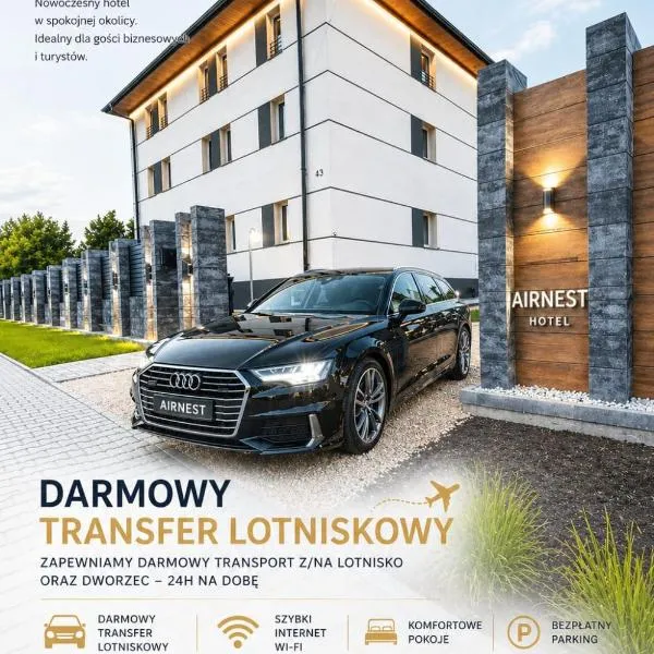 Noclegi Bezpłatny Dowóz AirNest24 Lotnisko Katowice-Pyrzowice – hotel 