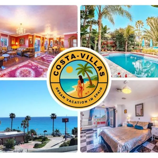 Majestic Villa by the Beach Heated Private Pool & Jacuzzi, hotel in Benalmádena