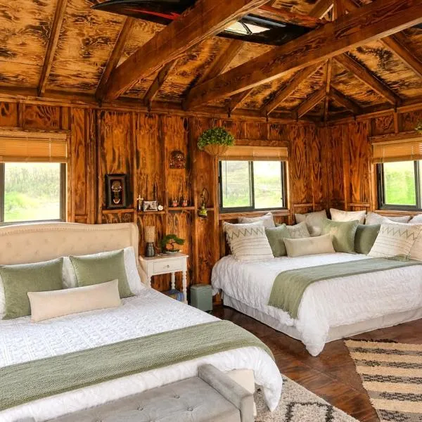 Pipeline Tropical Bungalow, hotel i Haleiwa