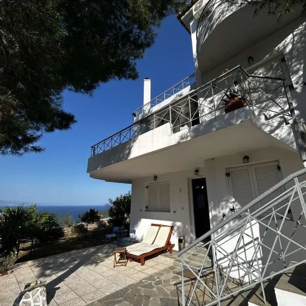 Mikro Amoni Beach Villa, hotel v mestu Pefkali