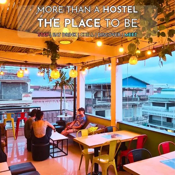 THE PLACE Hostel Battambang, hótel í Battambang