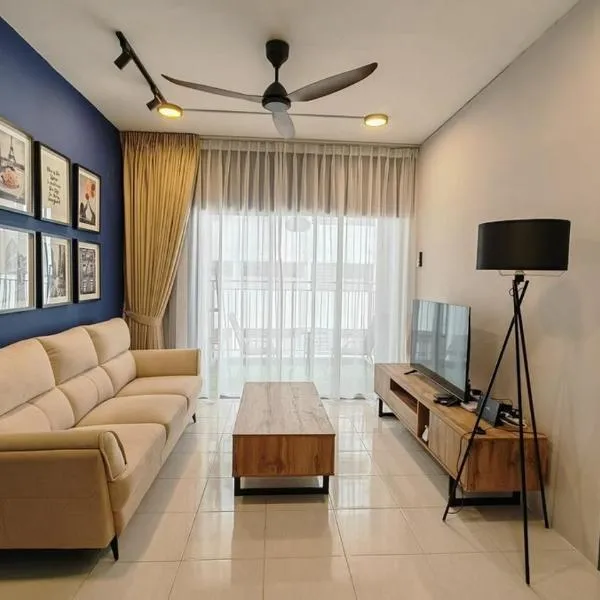 W302WarmStay at at EmeraldAvenueBrinchang 11Pax3BR2PWiFiGames, hotel a Brinchang