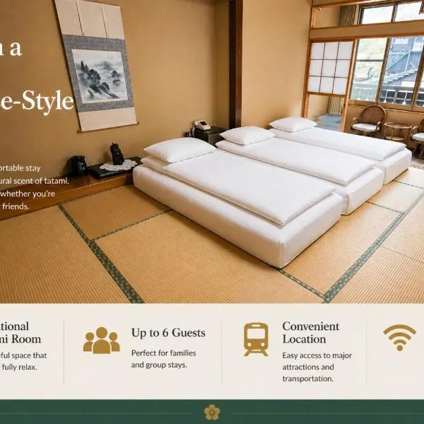 Seki Onsen Yoshinoya Ryokan, hotel a Myoko