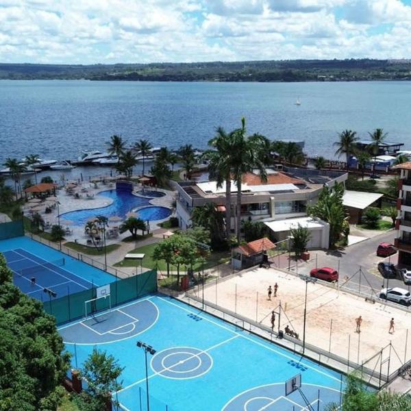 Flat aconchegante no Lake Side com vista do jardim - Foto 3
