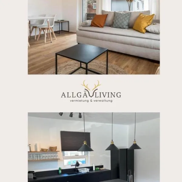 Allgäu Ferienhaus 5 Apartments mit Sauna,Balkon, Garten und Privatparkplatz, hotel di Blaichach