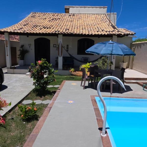 SCR- Saquarema- Linda Casa com Piscina a 50 Metros da Praia
