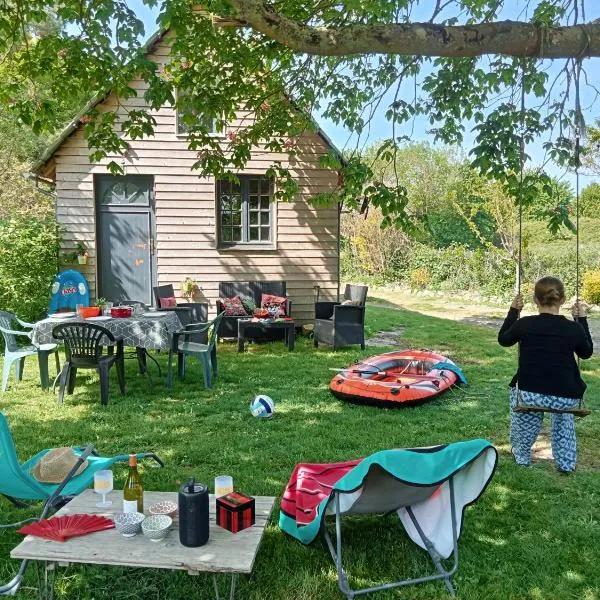 Le chalet de la Ferme Feugère, hotel v destinácii Barbeville