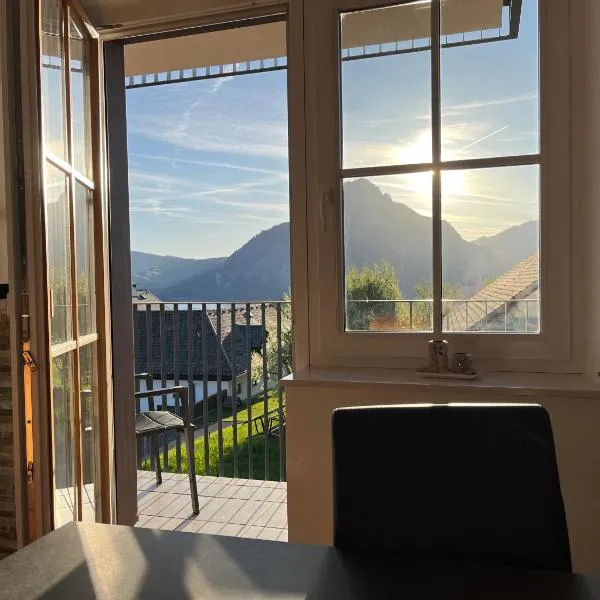 Panorama Appartement am Mühlbachberg, hotel v destinaci Traunkirchen