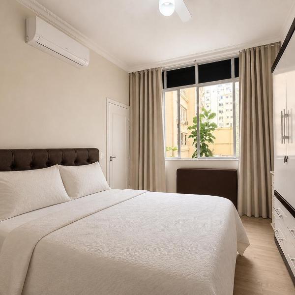 PREMIUM COPACABANA - Do lado da praia, 2 quartos e 2 banheiros - Foto 2