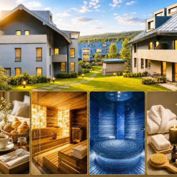 Tiché Anenské Apartmány se saunovým WELLNESS, s hotelovým servisem, s bohatou snídaní na apartmán v ceně pobytu a s osobním asistentem na místě - by Relax Harrachov, hotel a Harrachov