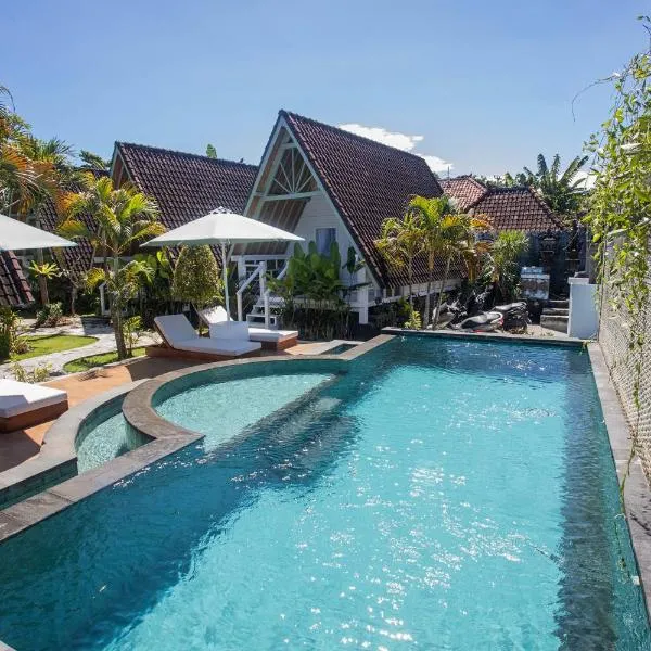 D'Yuki Huts Lembongan, hotel i Nusa Lembongan