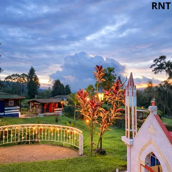 Cabañas rurales Aldea de Cabal - Naturaleza y Sabor cerca a Termales Reservamos tu entrada a termales Santa Rosa, hotel in Santa Rosa de Cabal