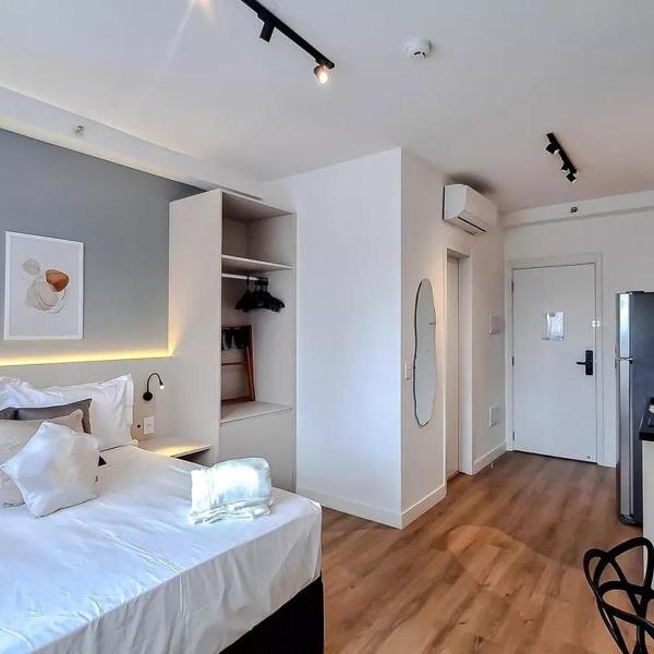 Studio Moderno na Vila Mariana 600m metrô Ar Condicionado