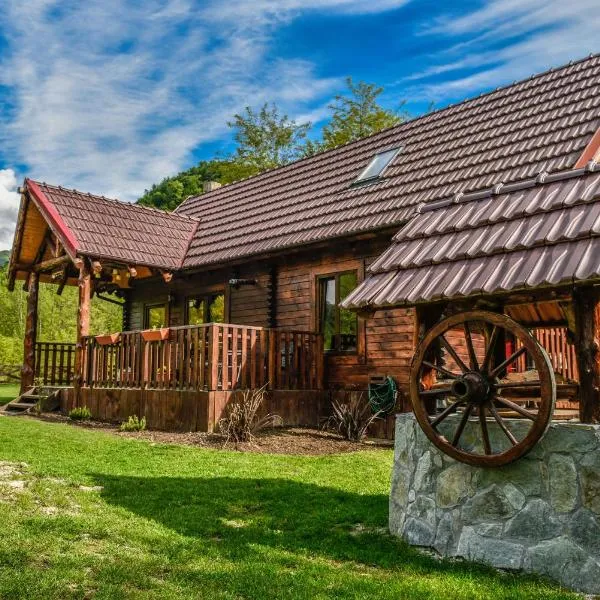 The Little Mountain Cabin, hotell i Satu Bătrîn