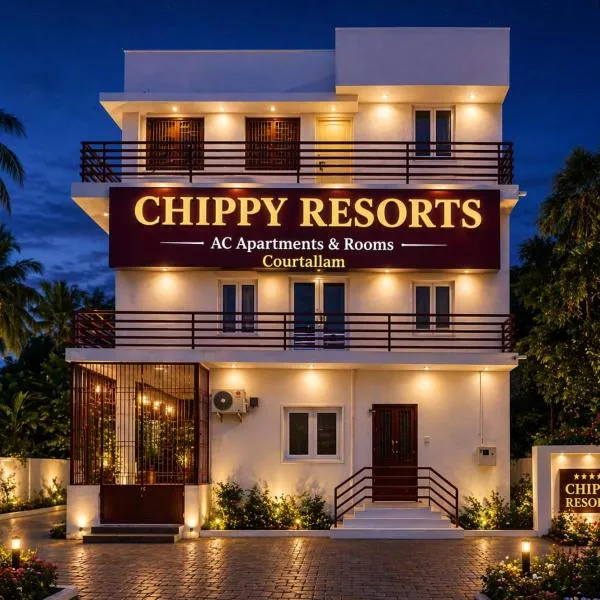 Viesnīca Chippy Resorts Courtallam pilsētā Kutalama