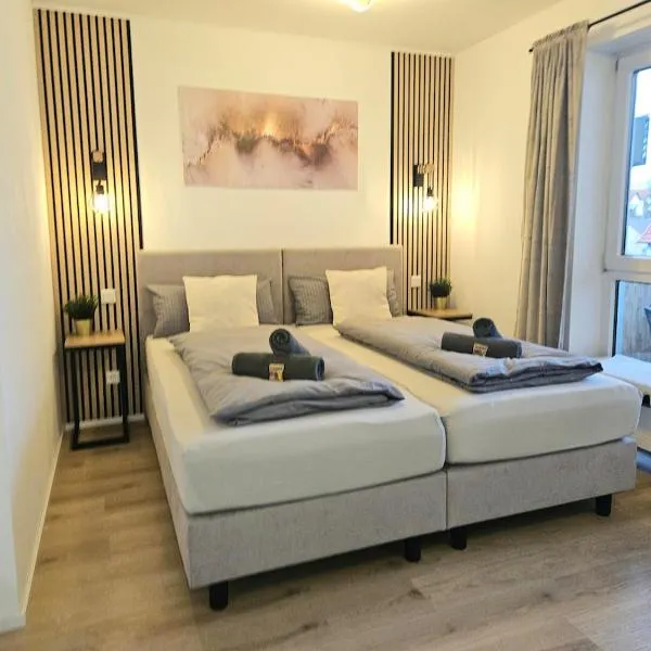 Like at home - moderne Wohnung in Königsbrunn - 24qm - Netflix, hótel í Königsbrunn