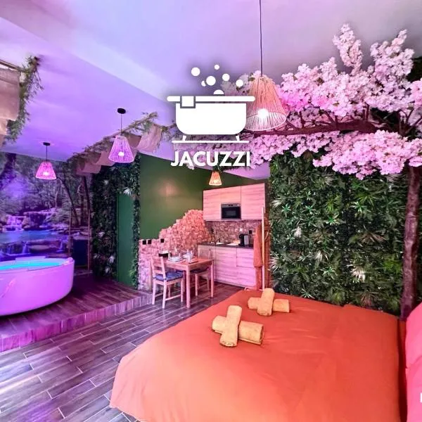 JUNGLE SUITE - Jacuzzi - Centre - Clim by Narbana, hotel di Narbonne