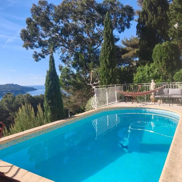 Studio with private pool, hotel in Villefranche-sur-Mer
