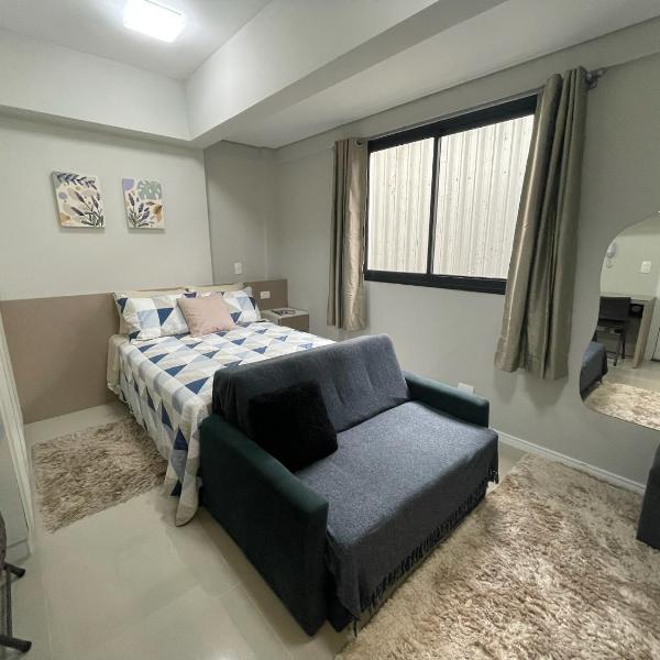 Apartamento Luxuoso Perto do Shopping Estação e Wi-Fi Rápido!