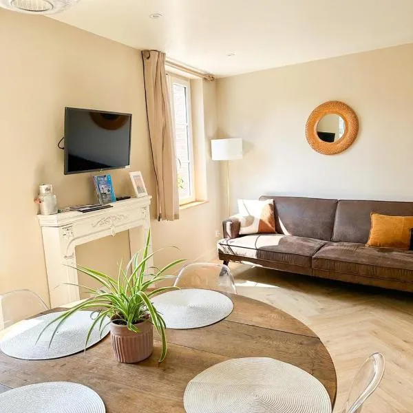 Les Roses - Appartement cosy proche plage - Veules-les-Roses, hotel in Veules-les-Roses