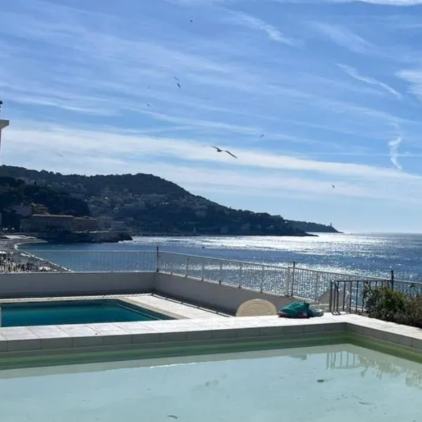 Royal Lux Spacious seaside pool, hotel in Nice