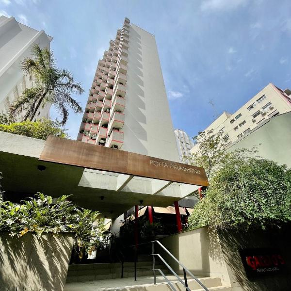 Flat próximo à Paulista, com vaga e piscina