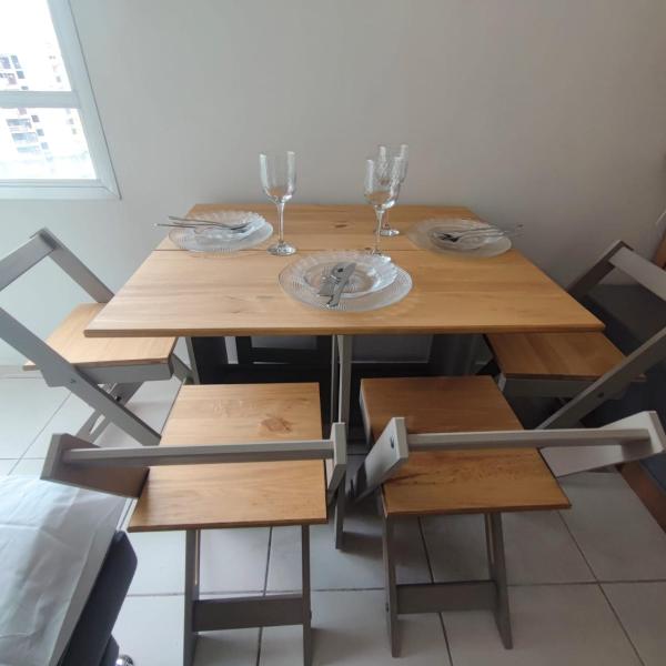 Flat DoceLar Garagem, Hakka, Feirinha e Hospitais - Foto 4